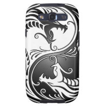 Dragões de Yin Yang Capa Galaxy SIII