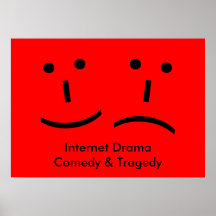 Drama, comédia e tragédia do Internet Poster