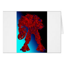 Dreadnought vermelho cartoes