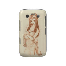 Duende (estilo do anime) capa blackberry Case-Mate