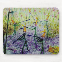 duendes do daffodil mousepad