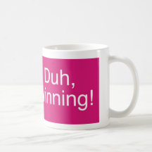 Duh magenta de vencimento caneca
