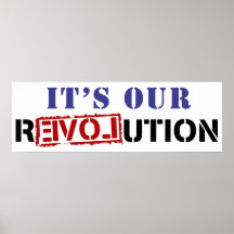 É nossa revolução impressão