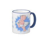 É um menino! caneca