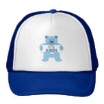 É um urso azul do menino bones