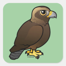 Eagle dourado adesivo
