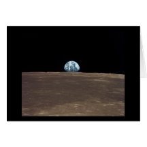 Earthrise - Apollo 11 Cartoes