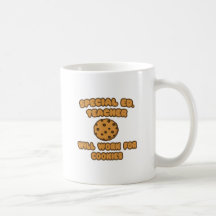Ed especial. Professor. Trabalhará para biscoitos Canecas