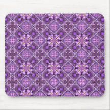 Edredão louca roxa Mousepad