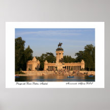 EL Buen Retiro, Madrid Impressão