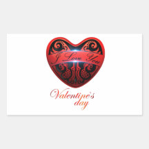 El día de San Valentín Rectangular Altavoces