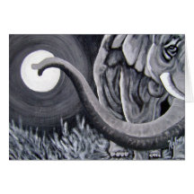 Elefante da arte cartoes