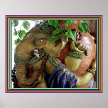 Elefante Ganesh Poster