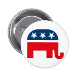 Elefante republicano botons