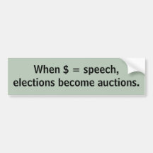 Eleições = leilões adesivos