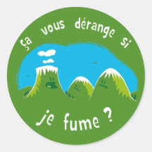 Emanações do je do Si? Adesivo Redondo