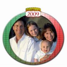 Enfeites de natal 2009 retros da foto de família esculturafotos