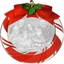 Enfeites de natal customizáveis esculturafoto