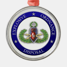 Enfeites de natal do EOD