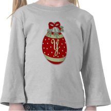 ENFEITES DE NATAL Y INICIAL T-SHIRTS