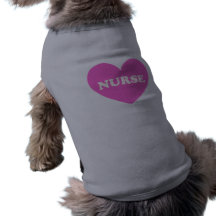 Enfermeira Camiseta Para Cães