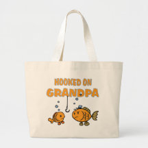 Enganchado no vovô (peixes) bolsa para compra