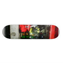 Engrenagem da luta contra o incêndio skates personalizados
