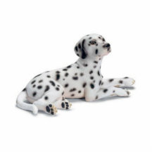 Entalhe de pé da foto de Dalmation Esculturafoto