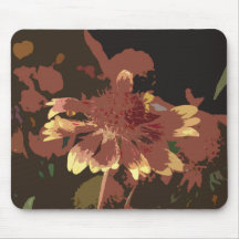 Entalhe do Gaillardia Mouse Pads