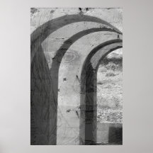 Entre os arcos poster