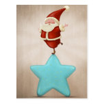 Equilibrist Papai Noel Cartões Postais