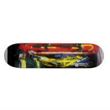 Equipamento da luta contra o incêndio skateboard