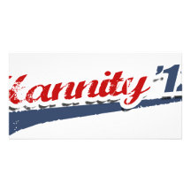 Equipe de Hannity Cartao Com Fotos Personalizado