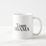 Equipe Obama (preto) Canecas