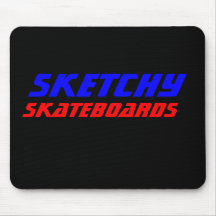 ESBOÇADO, SKATES MOUSE PAD