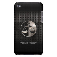 Escalas ásperas de justiça capas iPod touch Case-Mate