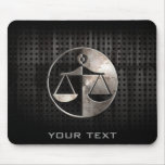 Escalas ásperas de justiça mousepad
