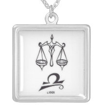 Escalas do Libra Colar Personalizado