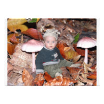 Escoteira-mirim no bosque convites