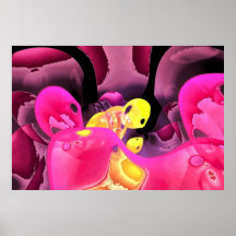 Espaçado para fora posters