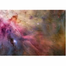 Espaço de Hubble da nebulosa de Orion Escultura Foto