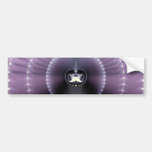 Espaço roxo adesivos