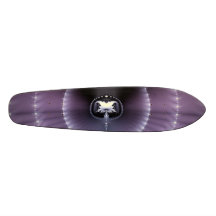 Espaço roxo skate personalizado