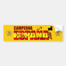 España Campeona Reyes 2012 del Fútbol Espanha Adesivo