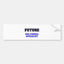 Especialista futuro dos multimédios adesivo