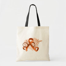 Esperança floral da fita - esclerose múltipla bolsas