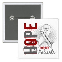 Esperança para meu câncer pulmonar dos pacientes pins