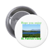 Esperança você aprecia o dia de St Patrick Botons