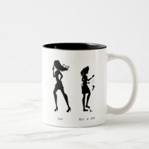 Espião… Não um espião - caneca
