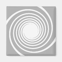 Espiral branca na luz - cinza. imas